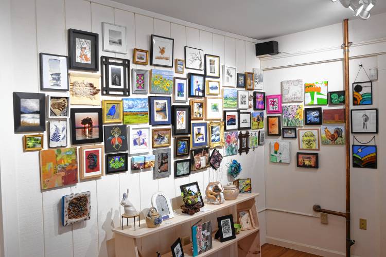 The 10th annual Small Works Exhibit and Sale takes place from Feb. 4 through 26 at the Sawmill River Arts Collective gallery in Montague.