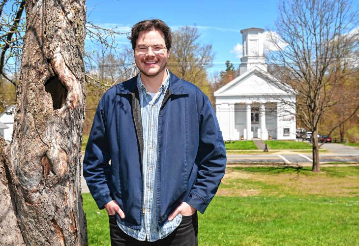 The Rev. David Jones of the First Congregational Church of Ashfield.