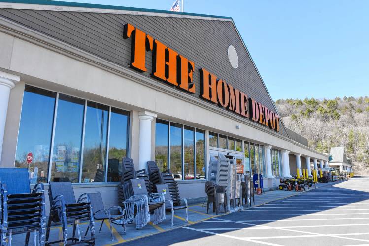 Home Depot on Route 2 in Greenfield.