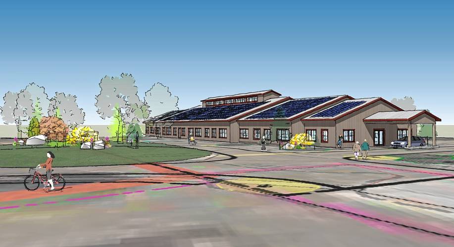 Rural Development Inc.’s design for Erving’s senior housing on Care Drive.