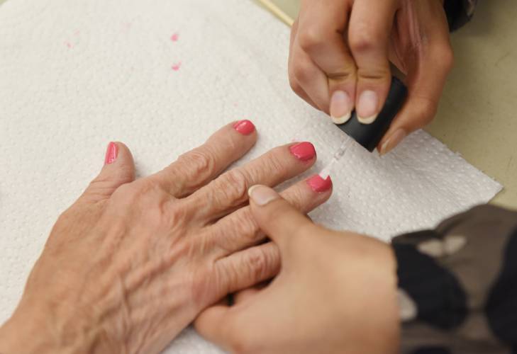 Franklin County Technical School cosmetology students will offer nail painting and hand massages at the Bernardston Senior Center on Friday, Oct. 20, from 9 to 11 a.m.