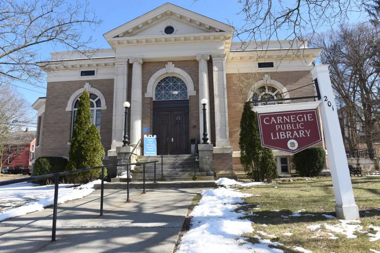 The Carnegie Library at 201 Avenue A in Turners Falls.